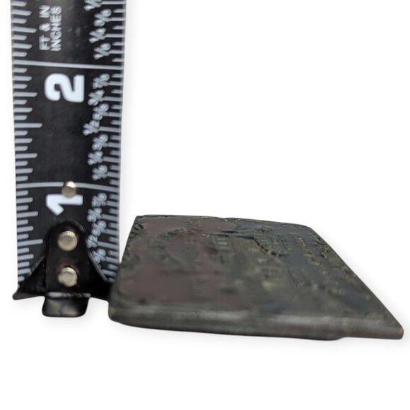 Jack Daniel's Distillery Enameled Metal Belt Buckle St Louis Exposition - Picture 10 of 10